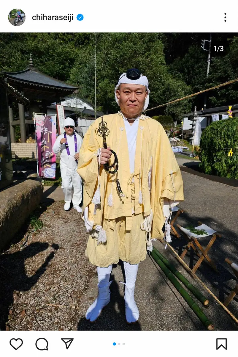 【画像・写真】僧侶になった千原せいじ　日本仏教協会顧問に就任　「より多くの人々へ仏教を説くことができると」