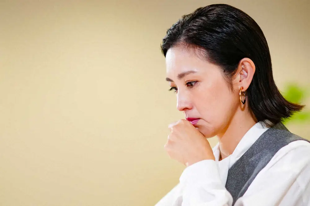 【画像・写真】難病を公表した9歳の長女について話す星野真里（撮影・会津　智海）