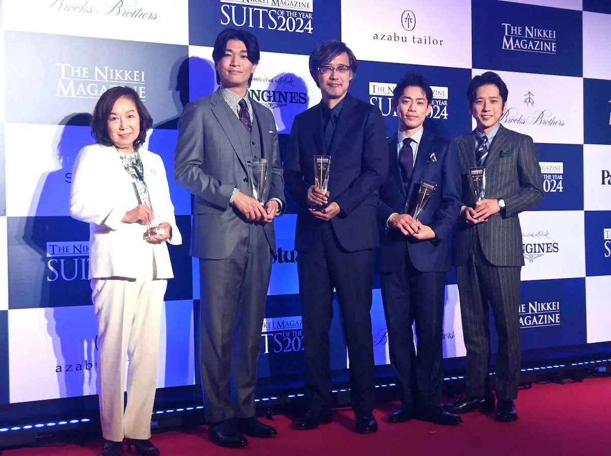 【画像・写真】二宮和也「欲しがっちゃうタイプ」他受賞者に意外な質問投げかけ、会場大爆笑　新たなチャンスつかむ！？