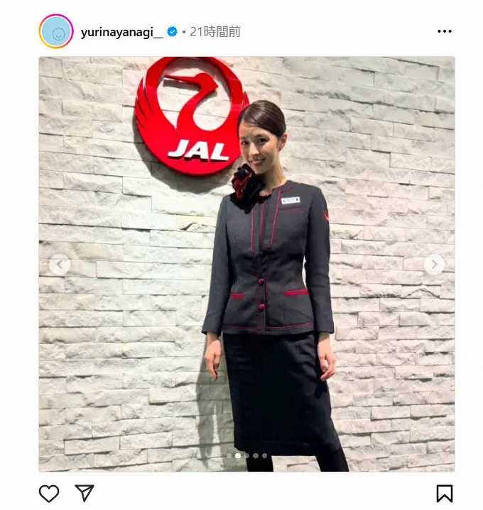 【画像・写真】柳ゆり菜、麗しいキャビンアテンダント姿を披露！「憧れの制服…心がときめきました」