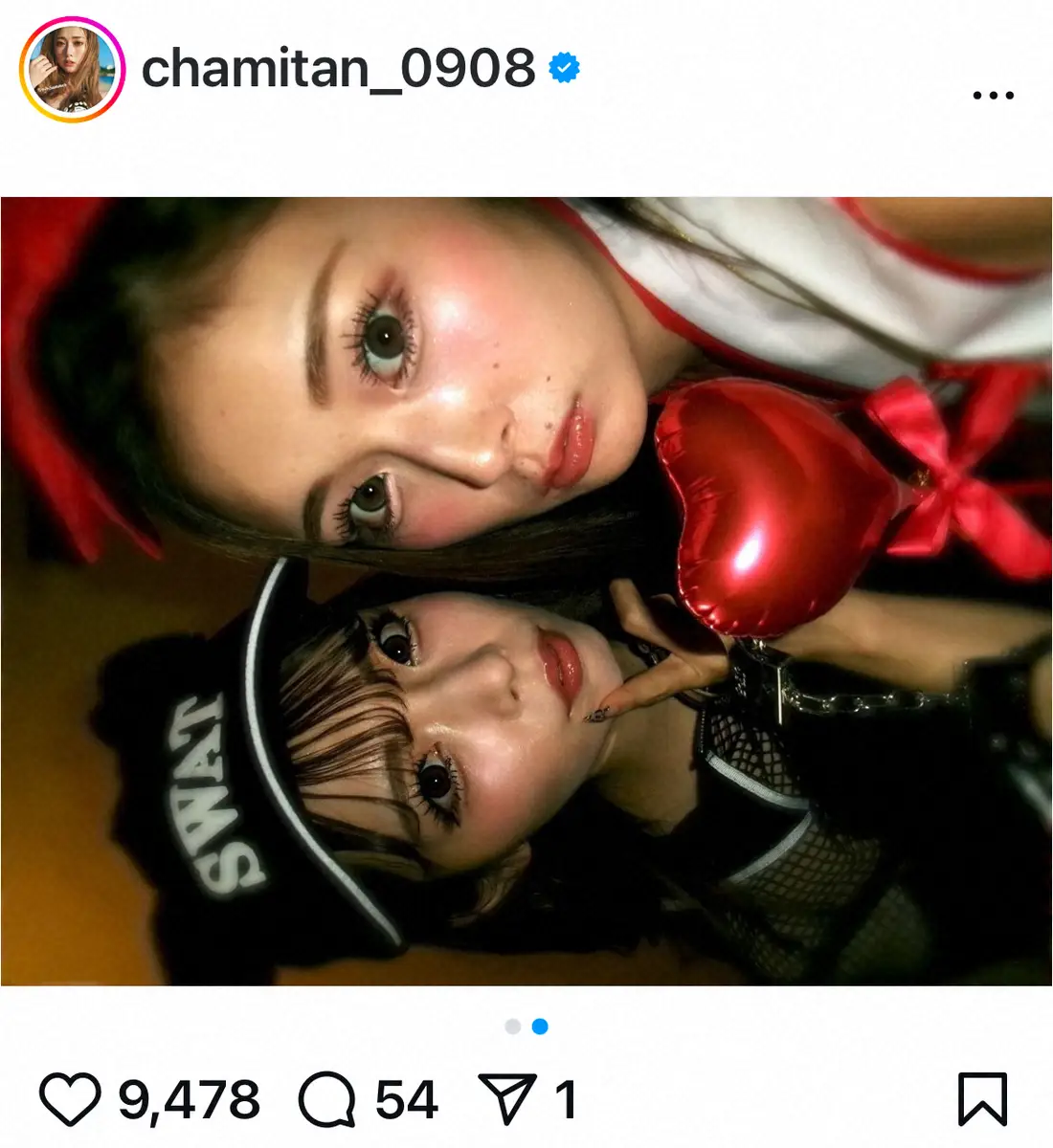 【画像・写真】ゆうちゃみ　「うちら最近仲良すぎてつらい」ゆいちゃみとの姉妹ショットにファン歓喜「最高の姉妹」