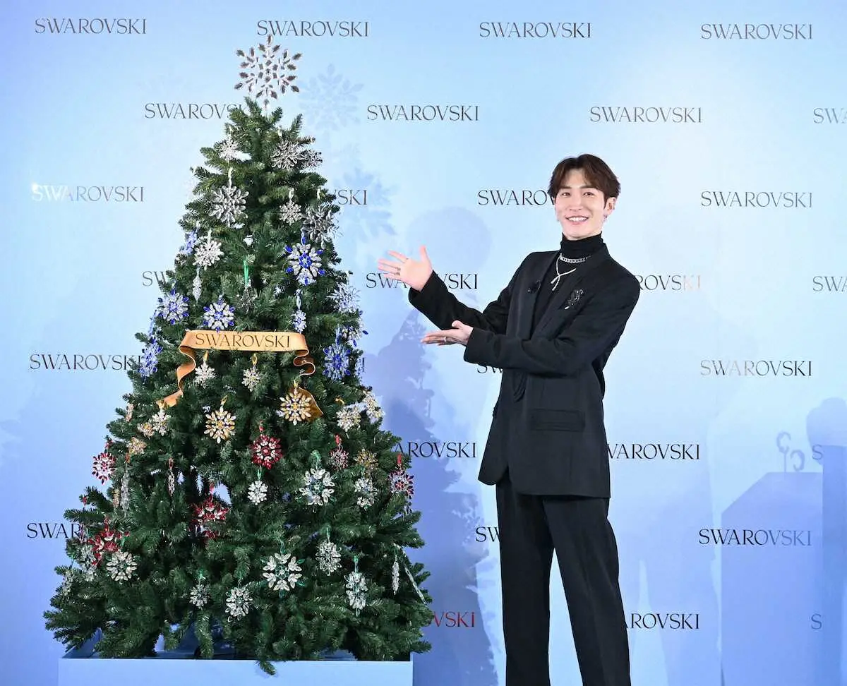 【画像・写真】Snow　Man渡辺翔太　スワロフスキージャパンアンバサダー「自分も輝けるように」
