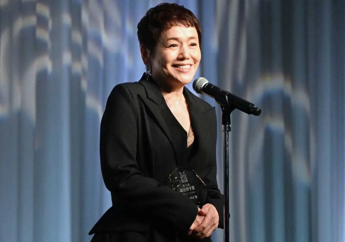 【画像・写真】大竹しのぶ　「いい作品に巡り会えて幸せ」「岩谷時子賞」受賞「物価高の折にこんな高額な賞金まで…」