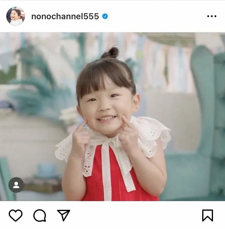 【画像・写真】村方乃々佳ちゃんのインスタグラム（＠nonochannel555）から