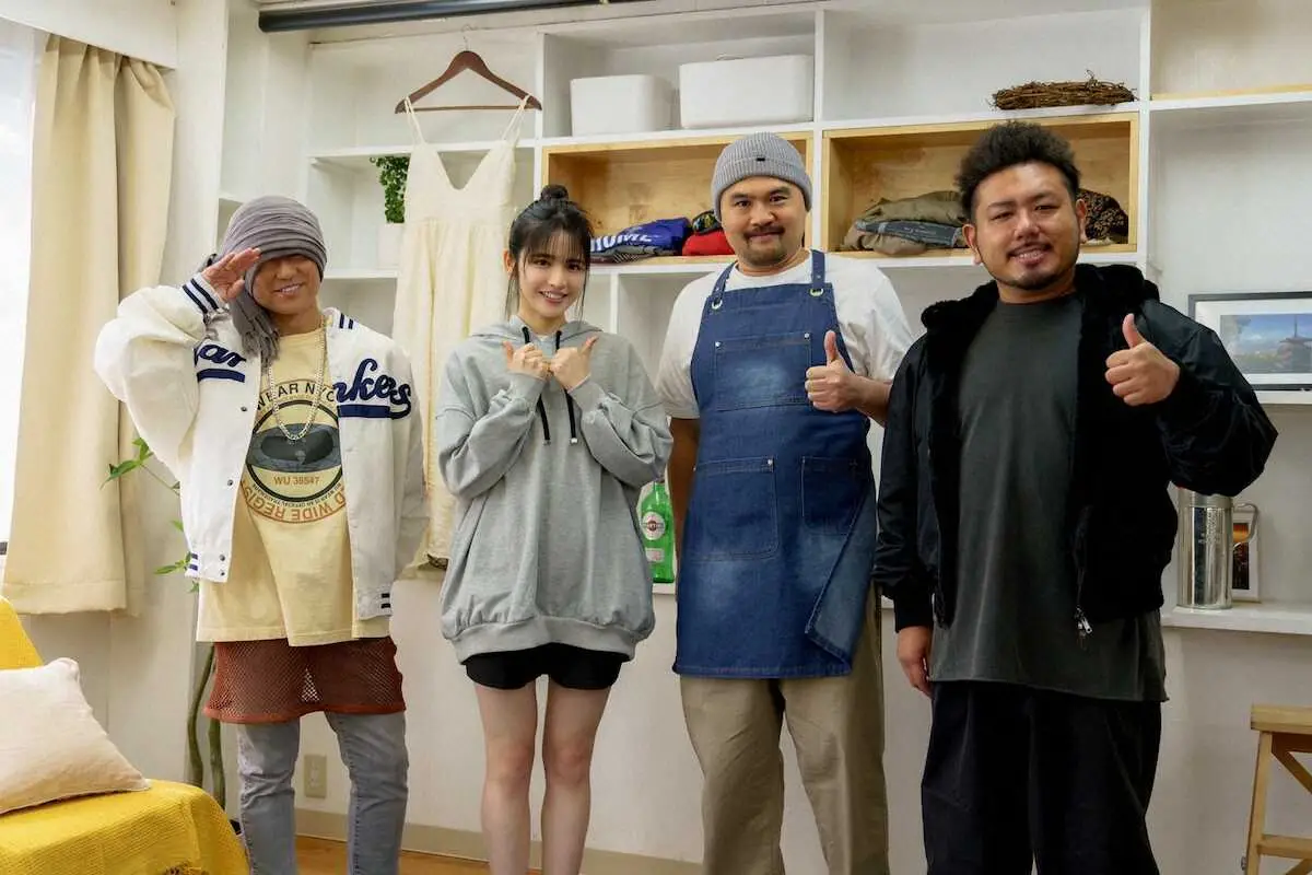 【画像・写真】鎮西寿々歌と鬼越・金ちゃんが恋人役！？　HAN―KUNの新曲MVで実現