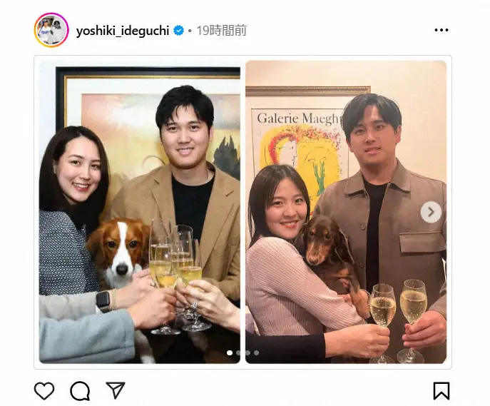 【画像・写真】大谷翔平そっくりモデル、「真似子さん」「デニピン」とのモノマネ3ショットで本家のMVP獲得を祝福