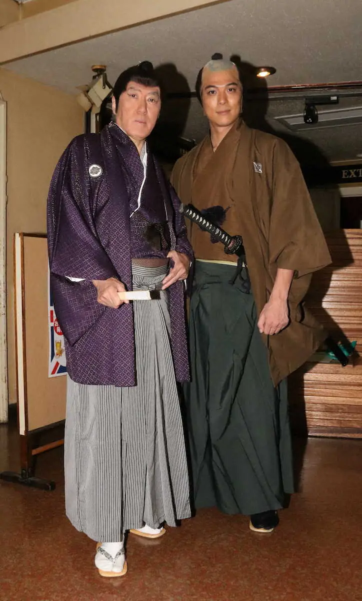 【画像・写真】「カブキロックス」氏神一番　素顔は「今回も気づかれない」　舞台「志士たち」初日