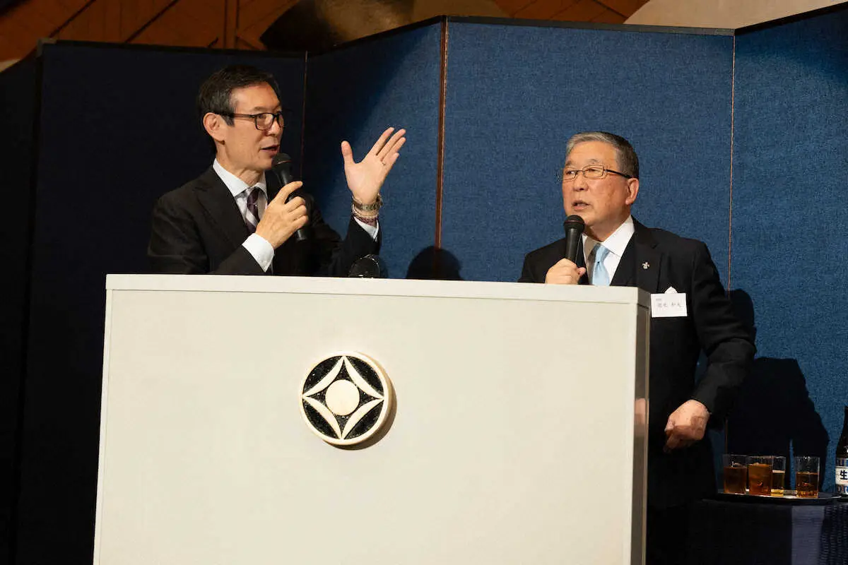 【画像・写真】徳光和夫　母校・立大の放送研究会創立70周年式典に出席「放送界、マスメディアの世界でどんどん…」