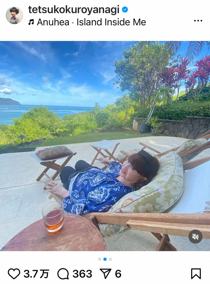 【画像・写真】91歳・黒柳徹子「驚かないでね」　怒とうの週末経てバカンスへ「もうハワイに」　行動的すぎる姿に反響