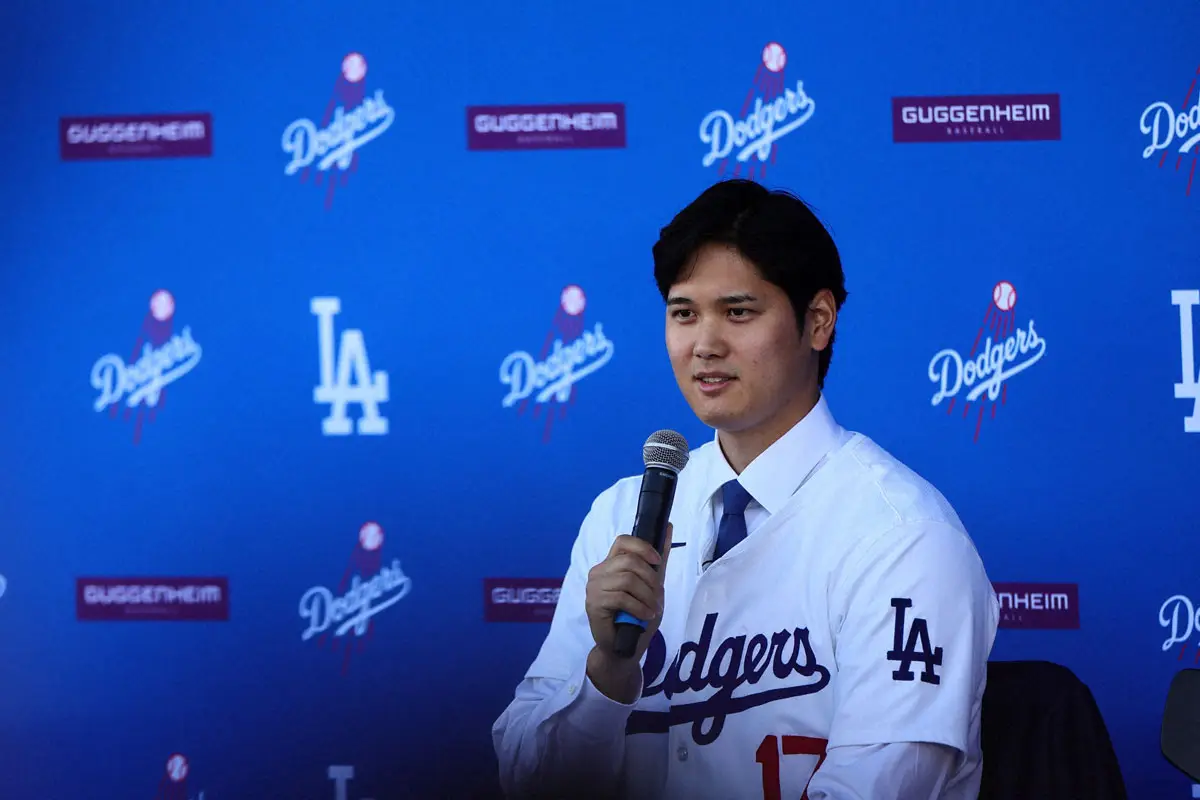 【画像・写真】プロスポーツ史上最高額でドジャースと契約した大谷翔平