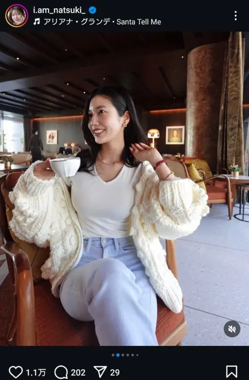 【画像・写真】“令和の峰不二子”阿部なつき　私服の白T＆デニム姿披露に「超美女神」「たまらん最高」「スタイル抜群」