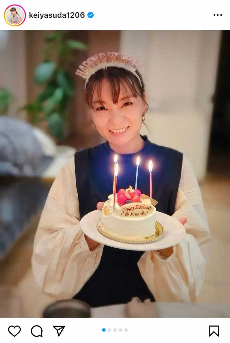 【画像・写真】保田圭　44歳誕生日を報告「ガミガミ母さんにならないように…」　矢口真里＆中澤裕子も祝福