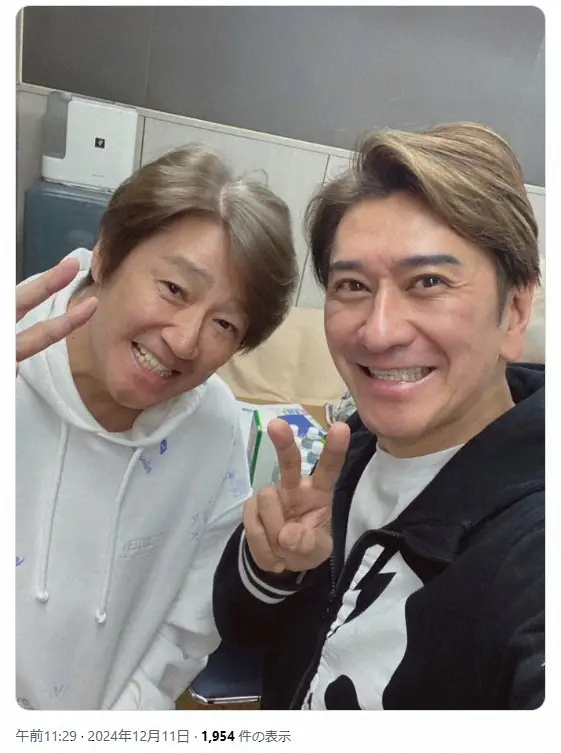 【画像・写真】川崎麻世　ジャニ退所で「長年会えない時期があった」弟的スーパーアイドルと2S「40年ぶり舞台共演」