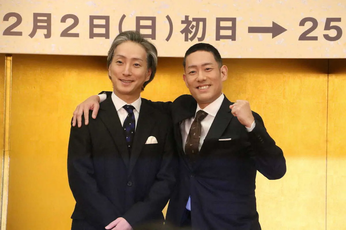 【画像・写真】中村勘九郎、七之助が来年の「猿若祭」へ意気込み　勘九郎は息子2人の成長語る