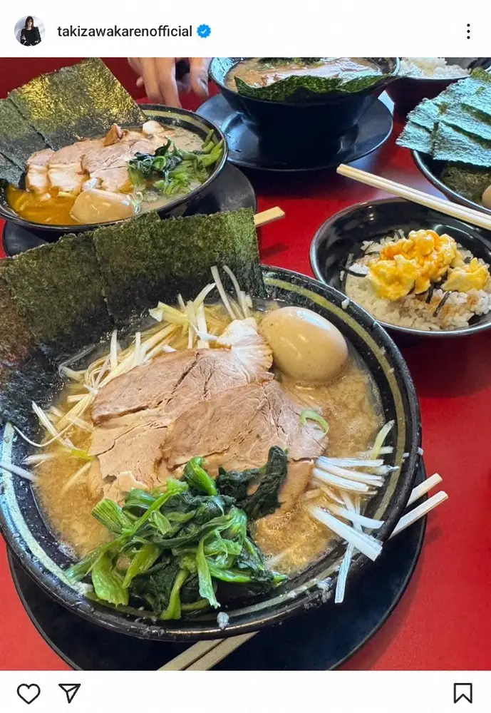 【画像・写真】滝沢カレン「抑えがきかないおいしさ」“年に1回”のルールを破らせた大好物告白「お許しください」