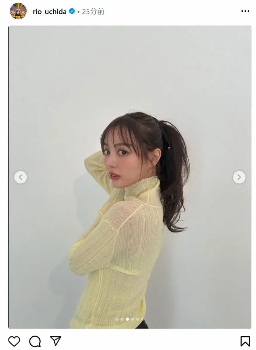 【画像・写真】「どっちが好き?」内田理央　ヘアスタイル“逆質問”フォロワー困惑「どっちも最強」「両方」「選べない」