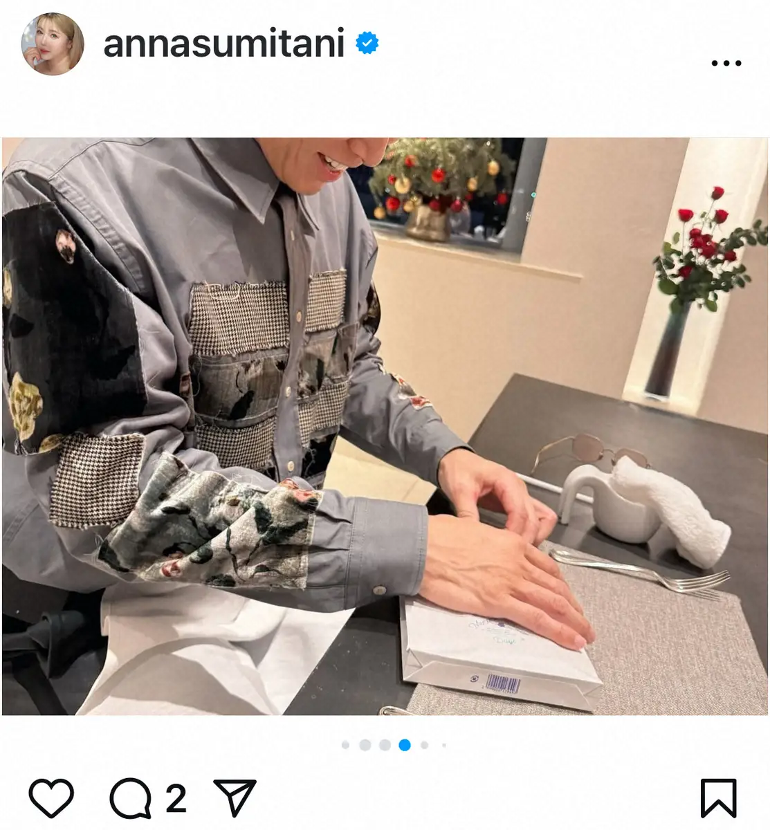 【画像・写真】住谷杏奈　夫・レイザーラモンHGの49歳を家族で祝福「結婚相手に選んだ私は、宝くじをあてる以上」