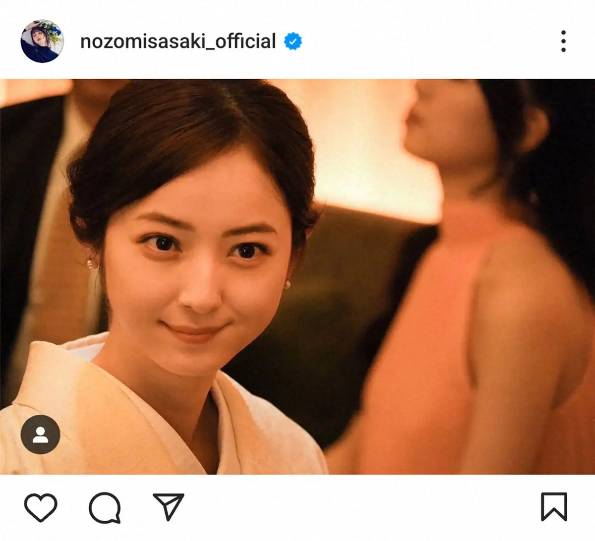 【画像・写真】佐々木希　和服の会員制クラブのママ姿が話題「美しいしか言えない」「着物姿　素敵の一言です」などの声