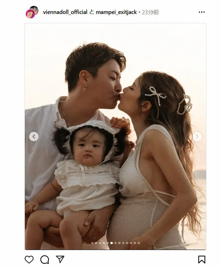 【画像・写真】タイ出身モデルのヴィエンナ　第2子妊娠を発表　出産間近「再来週産むことになりました」