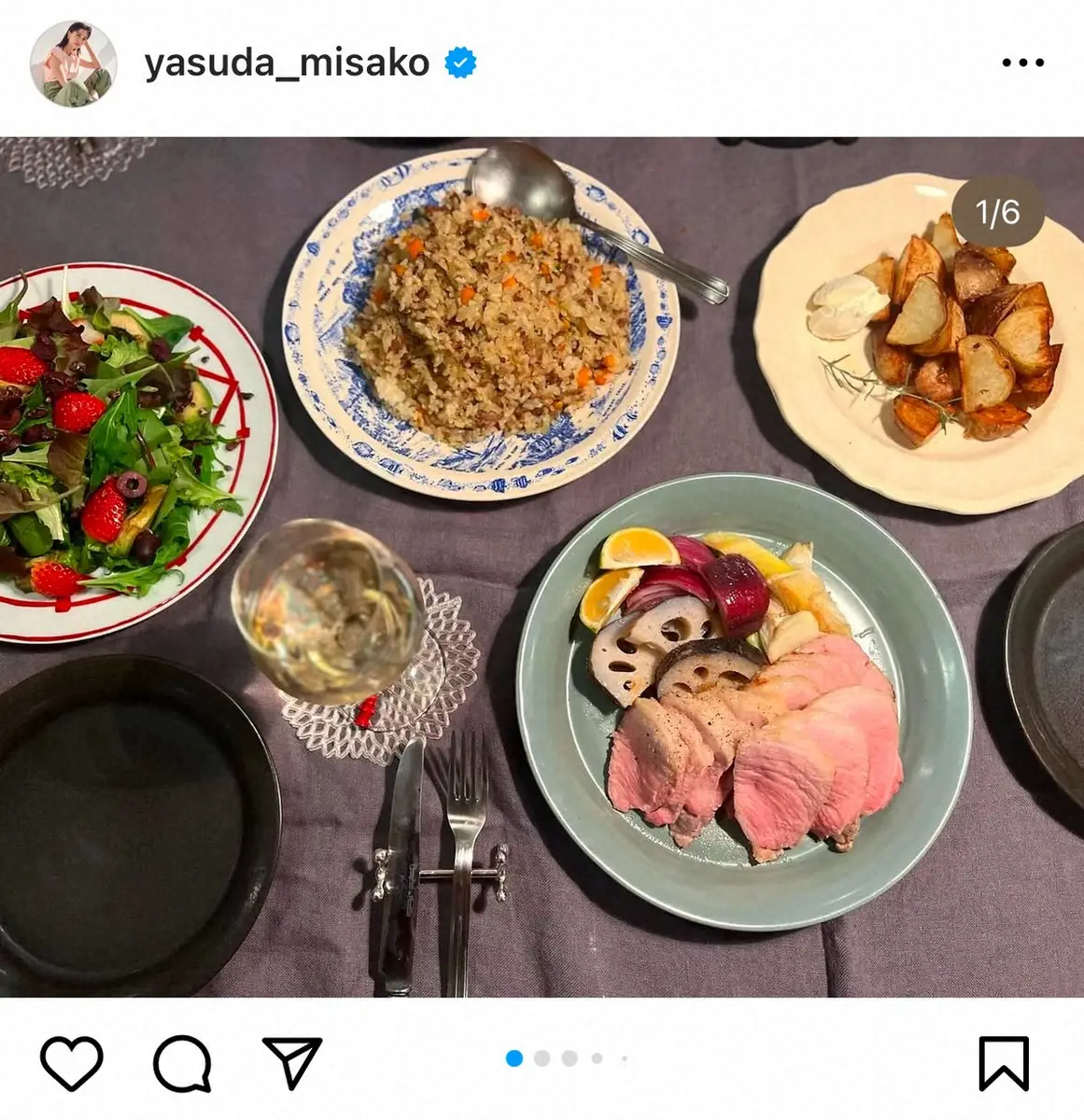 【画像・写真】安田美沙子「急遽マッハで作った」ディナーでクリスマスイブを彩る　フォロワー絶賛「超豪華やんけ」