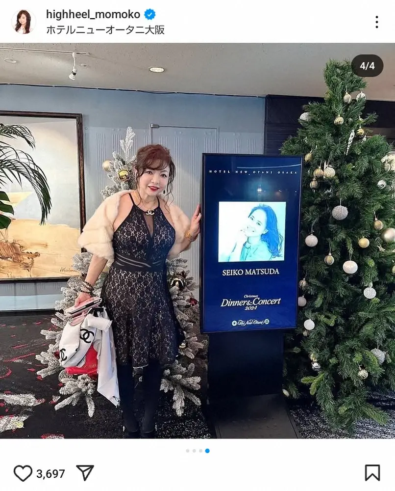 【画像・写真】ハイヒール・モモコ「なるべくジッとしてました」人気歌手のディナーショーでのハプニング告白