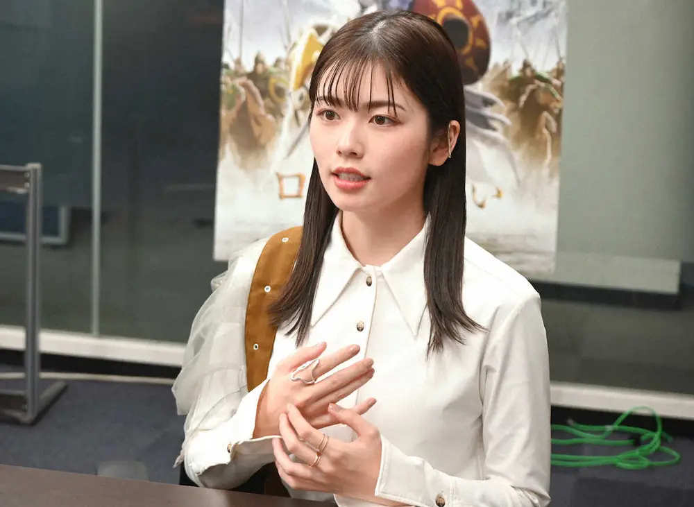 【画像・写真】インタビューに応じる小芝風花