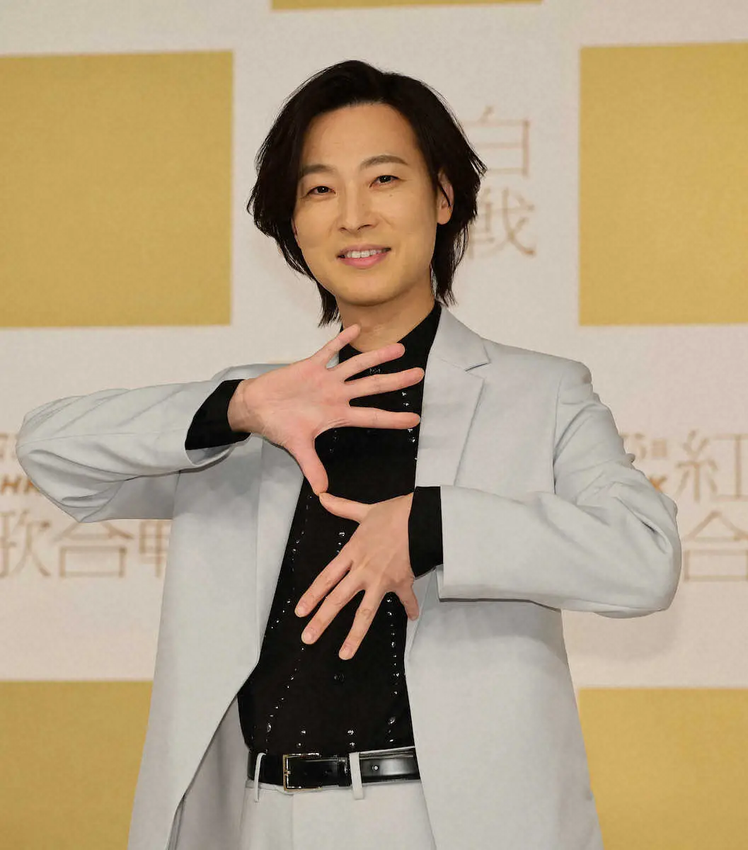 【画像・写真】【紅白リハ】山内惠介　故郷舞台の朝ドラに出演直訴「どんな役でもいいから出させていただきたい」