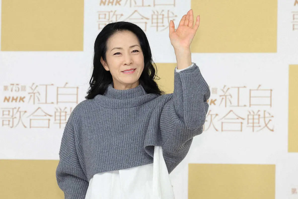【画像・写真】坂本冬美　被災地・能登から「泣かずにしっかり歌う」　紅白リハーサル