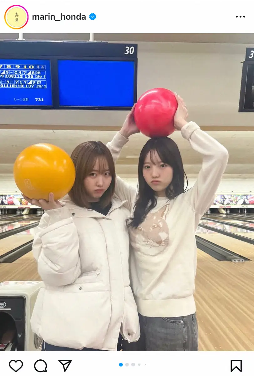 【画像・写真】本田真凜さん　妹・望結＆紗来との各ツーショット披露！　ファン歓喜「仲良し姉妹」「とっても可愛い」