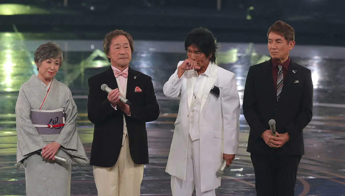 【画像・写真】【紅白】内村号泣…西田敏行さんにささぐ追悼唱「もしもピアノが弾けたなら」　松崎しげるら盟友集結