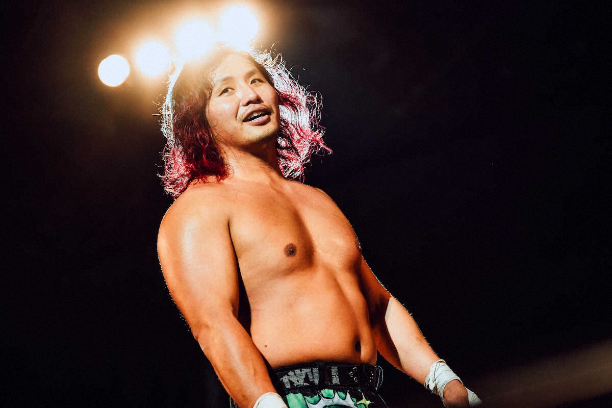 【画像・写真】「RADIO　CRAZY」初日（12月27日）に開催された新日本プロレススペシャルマッチ、メインイベントに出場した高橋ヒロム（撮影:キョートタナカ）