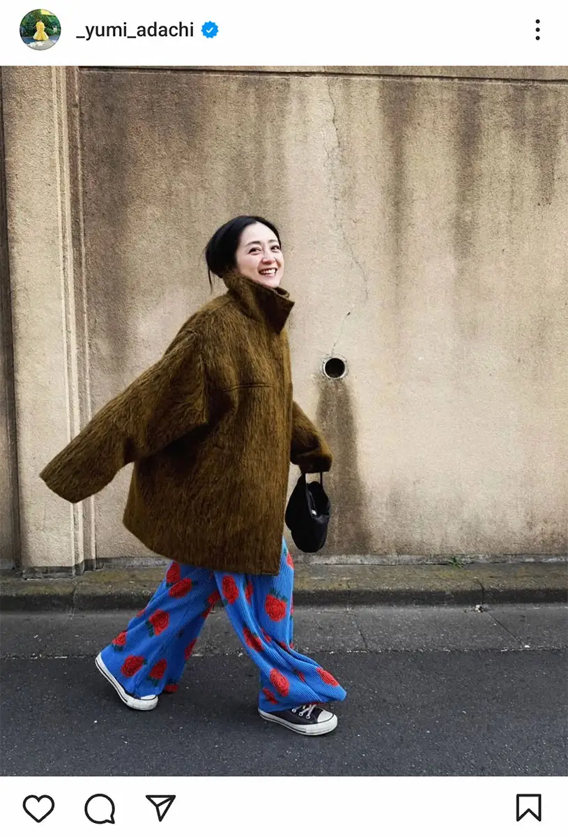 【画像・写真】安達祐実インスタグラム（@_yumi_adachi）から