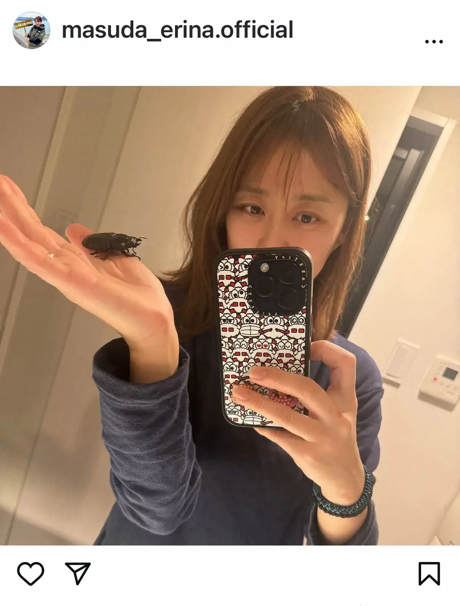 【画像・写真】枡田絵理奈　家族旅行の「小さなお供」紹介「愛着が湧きすぎて、もはや、意思疎通できているような気さえ」