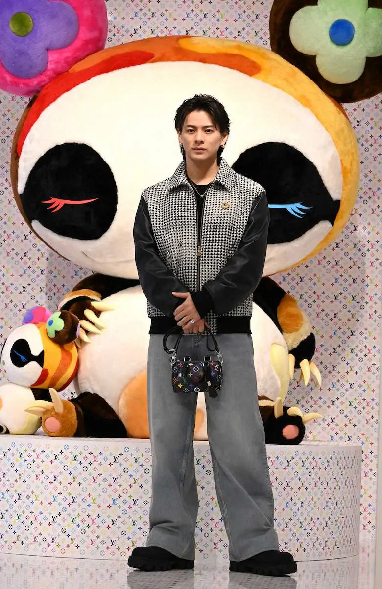 【画像・写真】平野紫耀　新年の抱負は「一人ご飯」「ラーメン屋さんから行ってみたい」　アンバサダー就任後初イベント