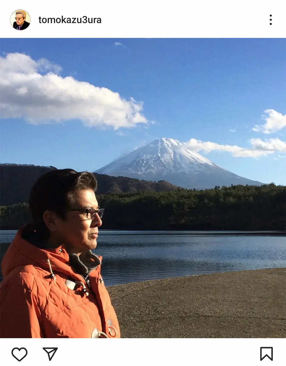 【画像・写真】三浦友和インスタグラム（＠tomokazu3ura）から