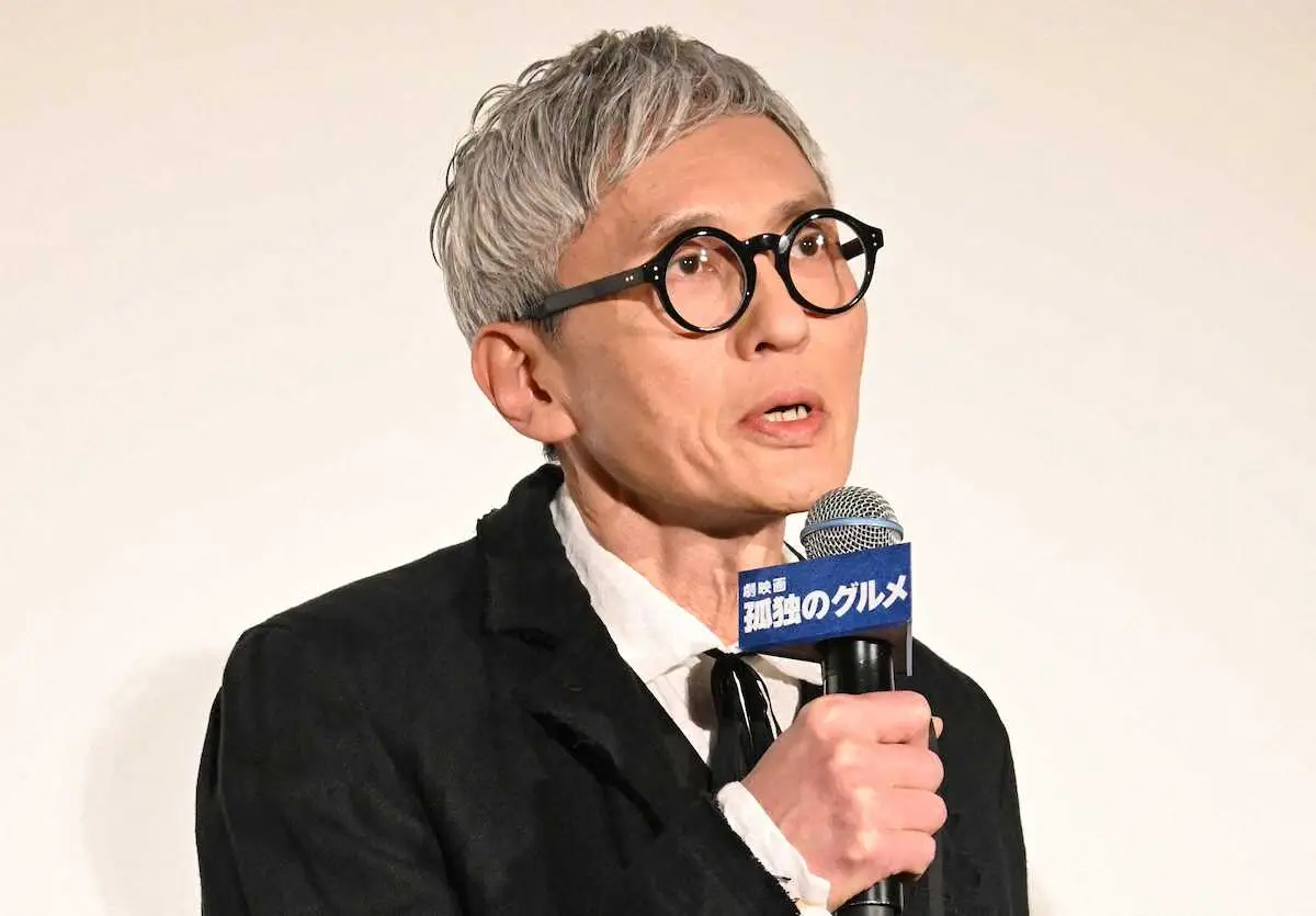 【画像・写真】松重豊　映画界の起爆剤に　主演映画「劇映画　孤独のグルメ」初日舞台あいさつ