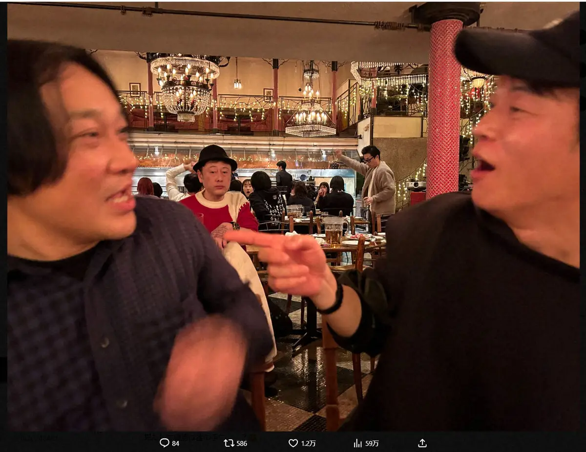 【画像・写真】普段は白塗り　コウメ太夫のすっぴんに注目集まる「桑田佳祐に見えなくはない」「バレへんやろなあ」