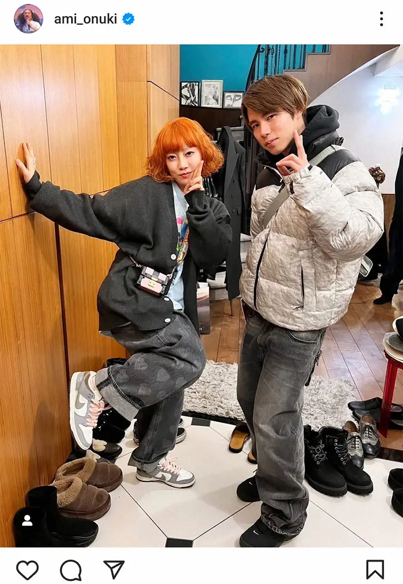 【画像・写真】大貫亜美インスタグラム（ami_onuki）から