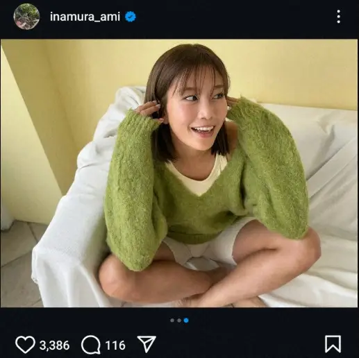 【画像・写真】稲村亜美　29歳バースデー！ショーパンショット公開に「笑顔が最高」「健康美人さん」「素敵」