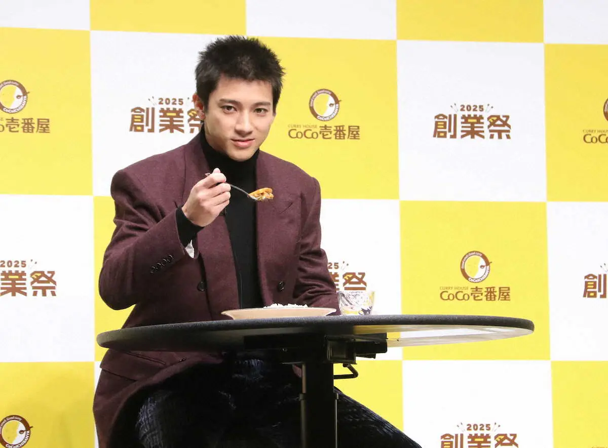 【画像・写真】山田裕貴　ココイチで念願監修カレーを発売　理想の人生の終わり方についても語る