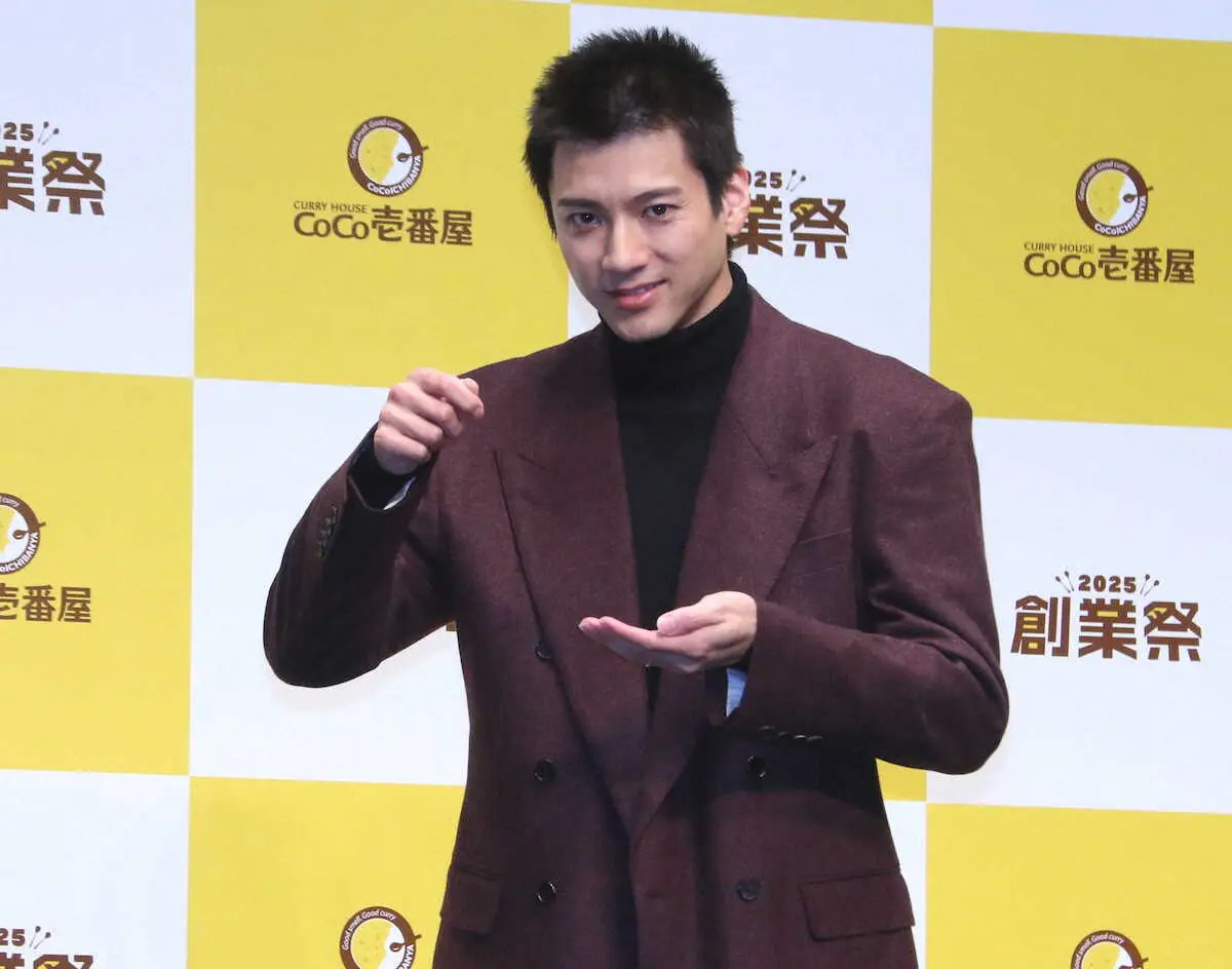 【画像・写真】山田裕貴「母親とカレーが交ざり合った」　自ら監修“ココイチ”新商品「塩豚角煮ジンジャーカレー」発表