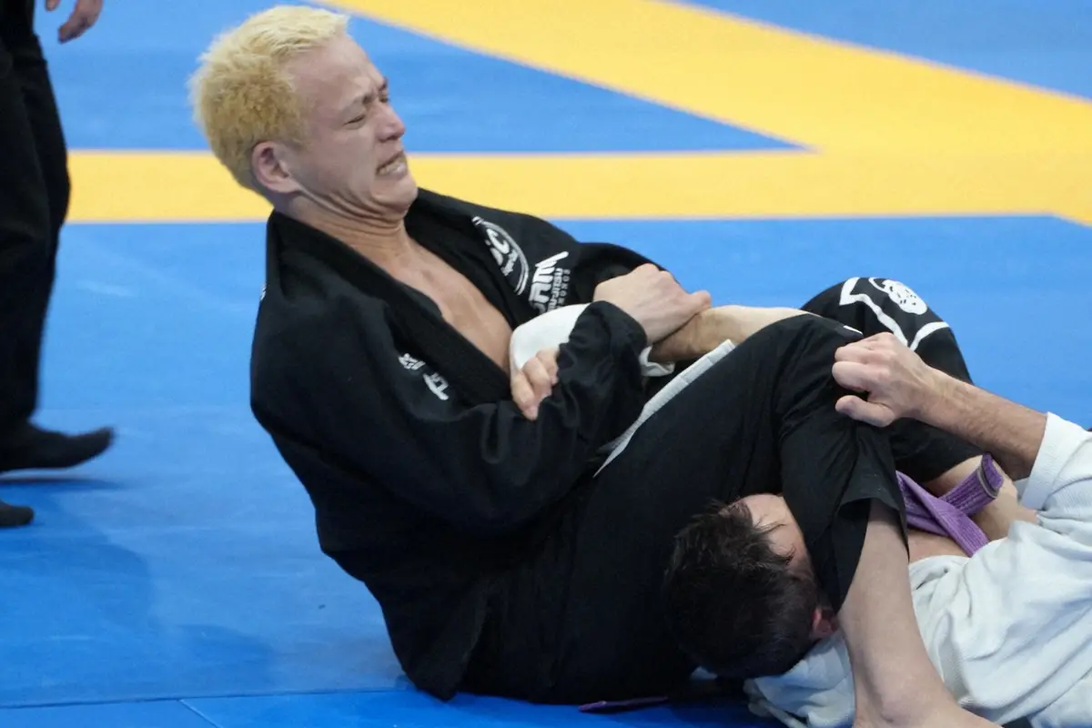 【画像・写真】世界ランク３位の選手もストレートアームロックで仕留める（C）JIU－JITSU　NAVI／新明雄介