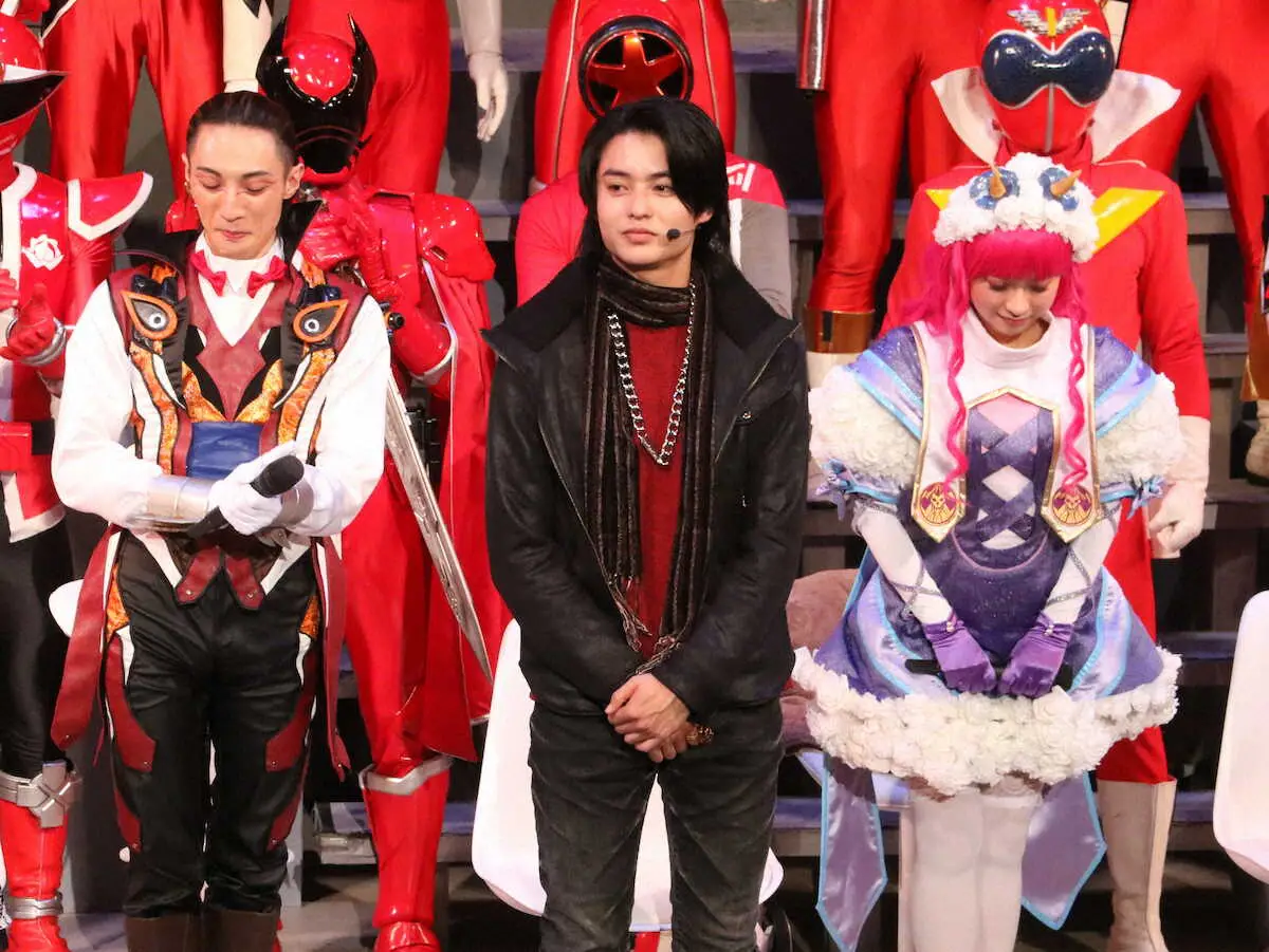 【画像・写真】スーパー戦隊50周年のレッドに冬野心央　ドラマ「モンスター」など出演　歴代49人全員で後押し