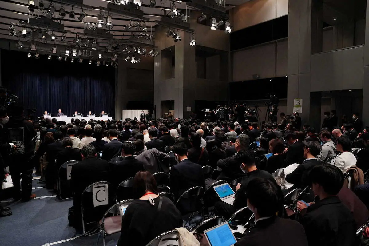 【画像・写真】フジ・メディアHD金光社長　日枝氏の強い影響力認め「企業風土の礎をつくっているのは間違いない」