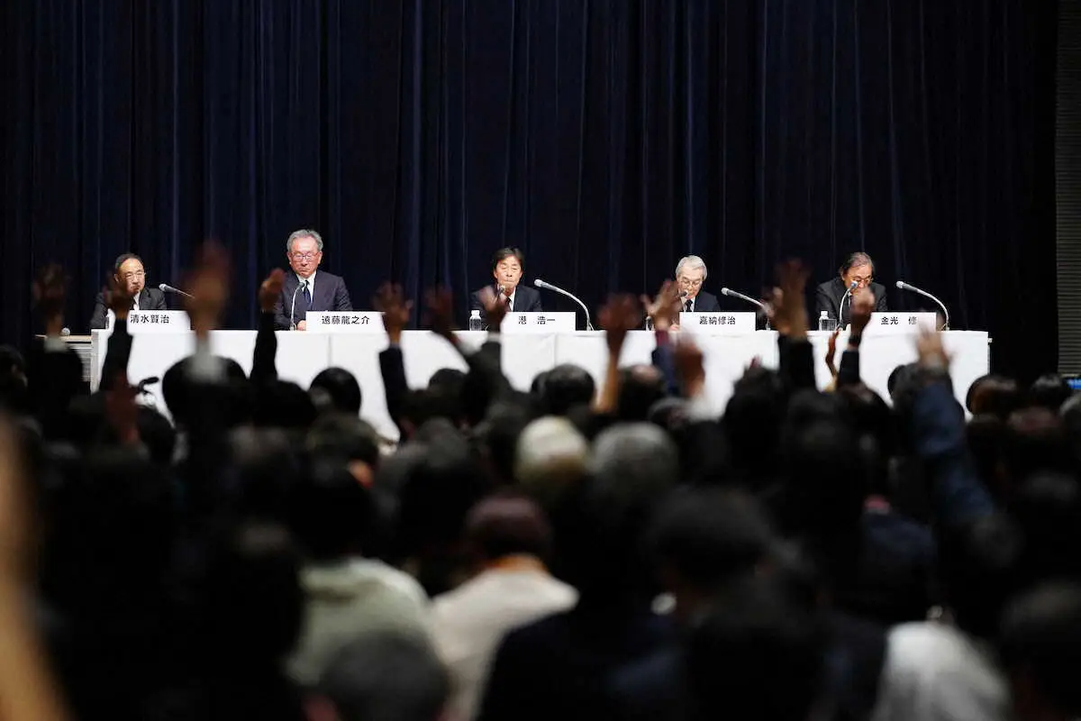 【画像・写真】“飲み会断らない”フジ社外取締役　前回会見の意思決定に関わらず…後日「お叱りを受けました」