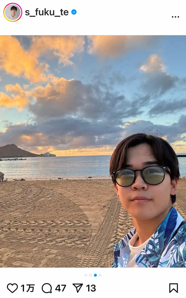 【画像・写真】20歳・鈴木福　「両親が結婚式を挙げた」場所への初めての1人旅報告「ある方に会いに行くという目的が」