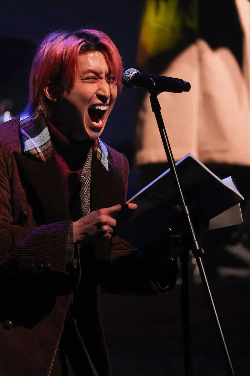 【画像・写真】佐久間大介　主演・山寺宏一の早着替えに驚き　朗読劇「Fiend/Friend…」公開ゲネプロ