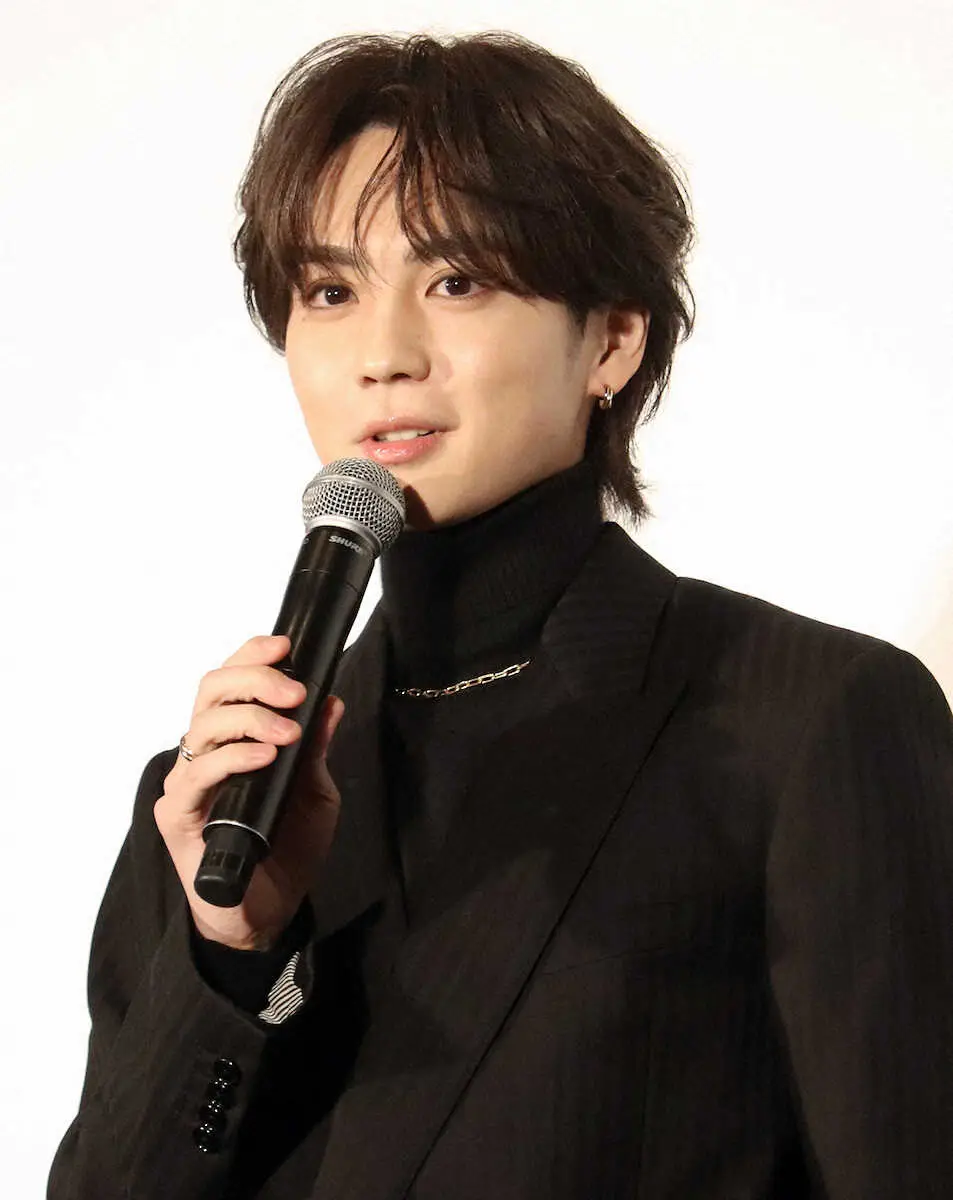 【画像・写真】吉野北人　まさかの“言い間違い”で痛恨　主演映画「遺書、公開。」初日舞台あいさつ