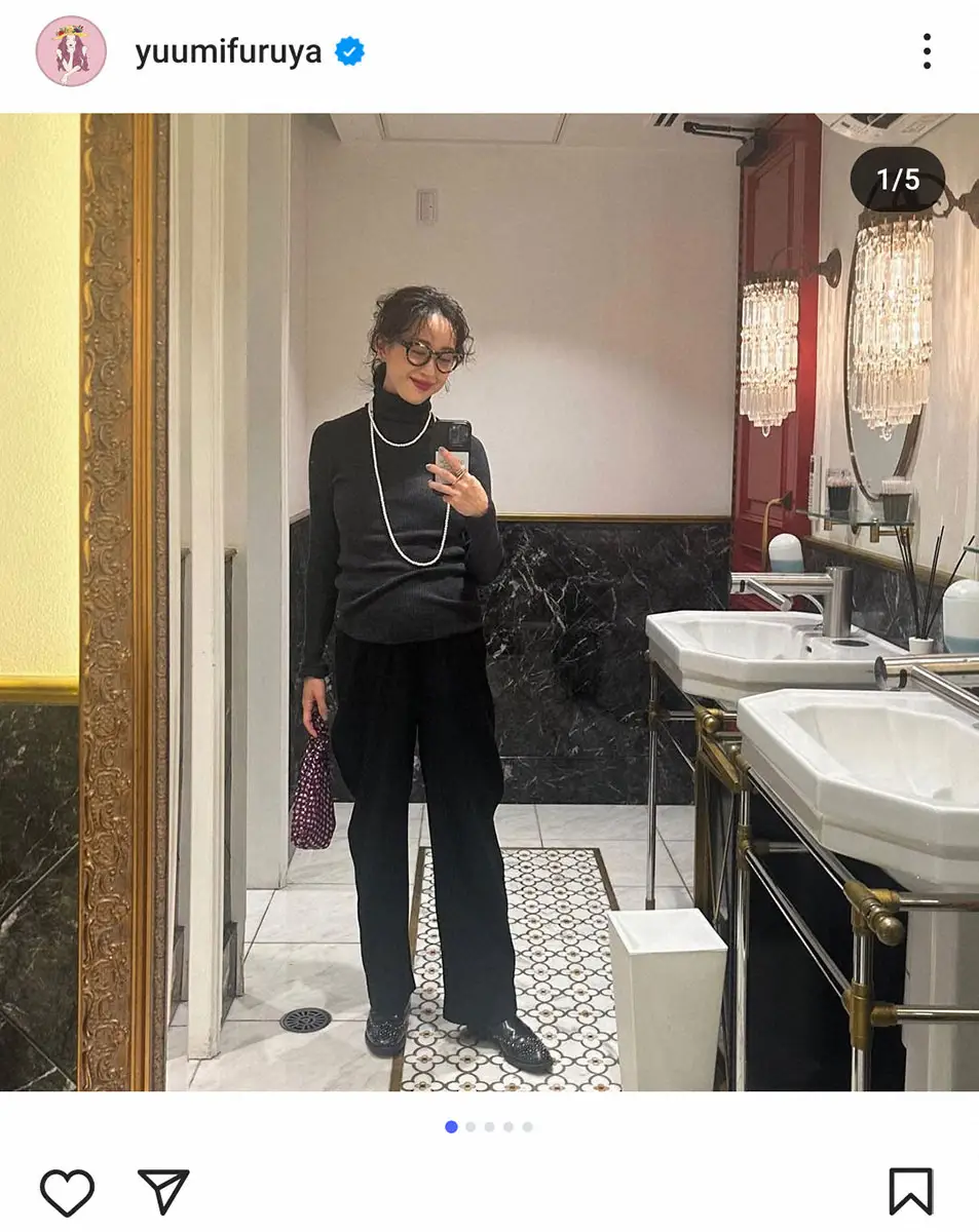 【画像・写真】第3子妊娠のTBS古谷有美アナ「ぽんぽこりん」の臨月ショット公開「もう履けるものがないので」