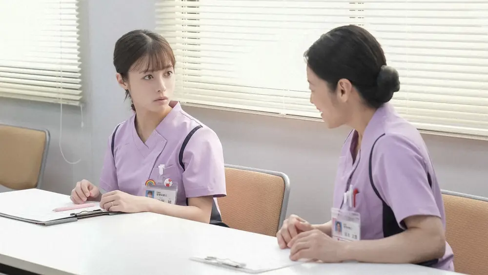 【画像・写真】【明日5日のおむすび】第88話　NSTメンバーと面会する結　チームはさっそく対象患者の回診に